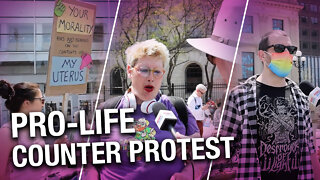 Protesters gather for Ottawa's March for Life… to be confronted by counter-protesters full of strife