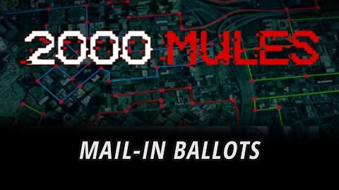 Ballot harvesting scam from the 2020 election | Mail in ballots | 2000mules.com