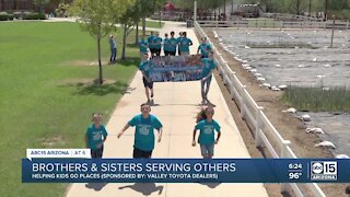 Helping Kids Go Places: Brothers and Sisters Serving Others