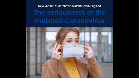 New variant' of coronavirus identified in England