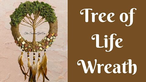 Easy Wreaths: Tree Of Life Wreath | How To Make A Tree Of Life Wreath | Tree Of Life Wreath Tutorial