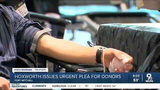 Local organization issues plea for blood donors