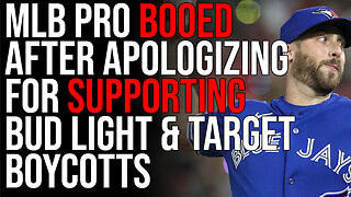 MLB Pro Anthony Bass BOOED After Apologizing For Supporting Bud Light & Target Boycotts