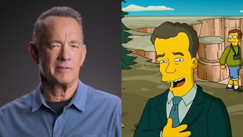 Simpsons Predicts Another Event - Tom Hanks Attempts Saving Government's Reputation