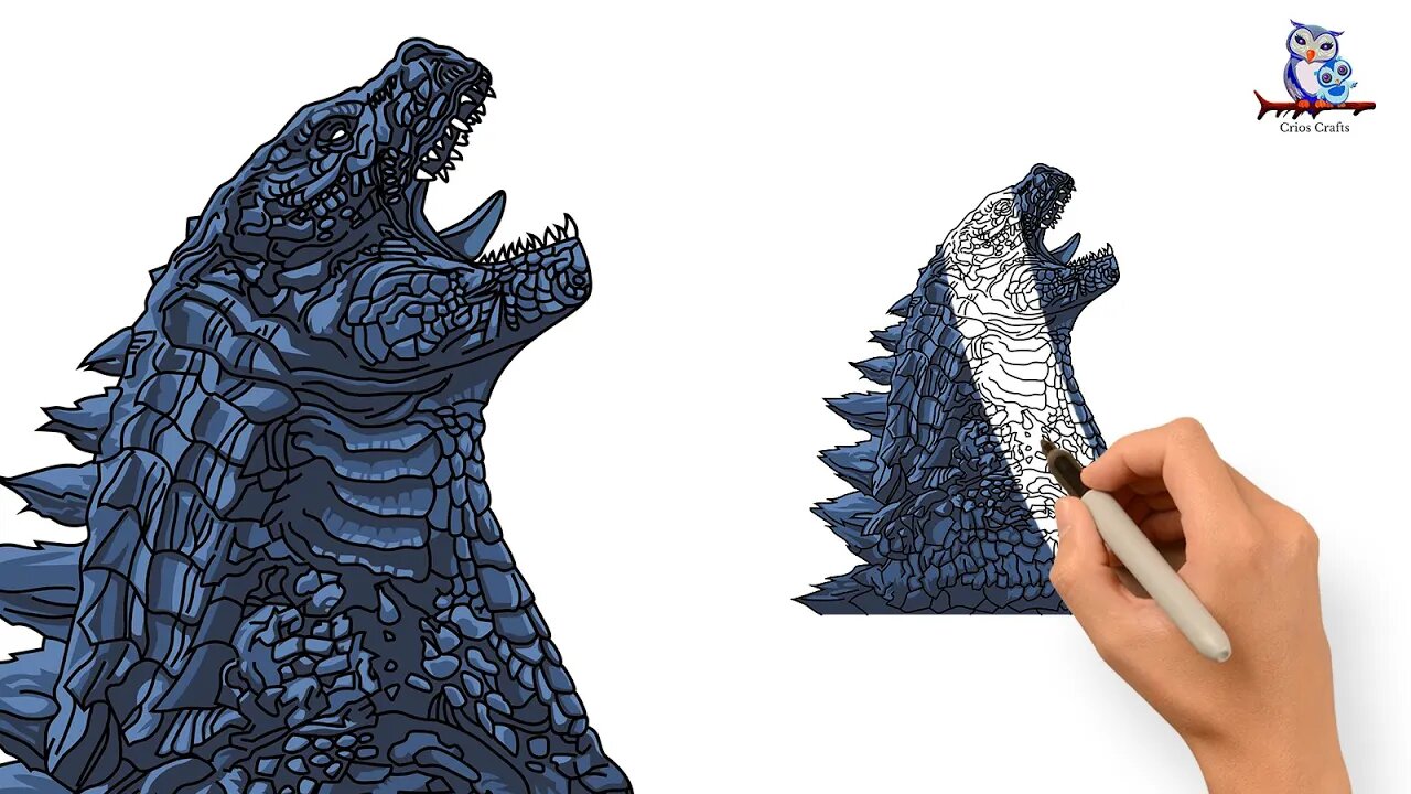 ArtStation - Legendary Godzilla Illustration