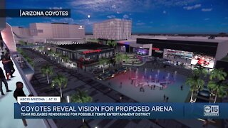 Arizona Coyotes reveal vision for proposed arena
