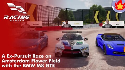 A Ex-Pursuit Race on Amsterdam Flower Field with the BMW M8 GTE | Racing Master