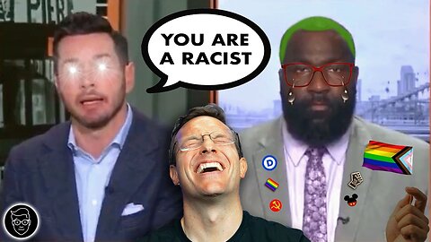 Black Racist On ESPN Called OUT By White NBA Legend | Hysterical Screaming Meltdown Ensues