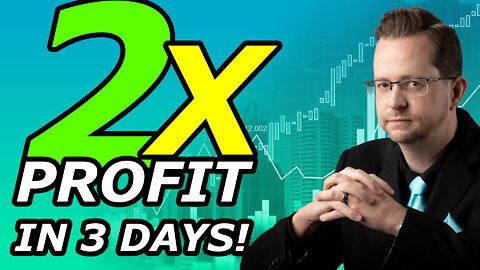 2X YOUR MONEY! How I DOUBLED MY MONEY Last Week + What Trades I'm Doing This Week - Mon, April 3, 22