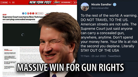 SCOTUS Just Delivered a MASSIVE WIN for Gun Rights, Guns Will be EVERYWHERE & More Victories to Come