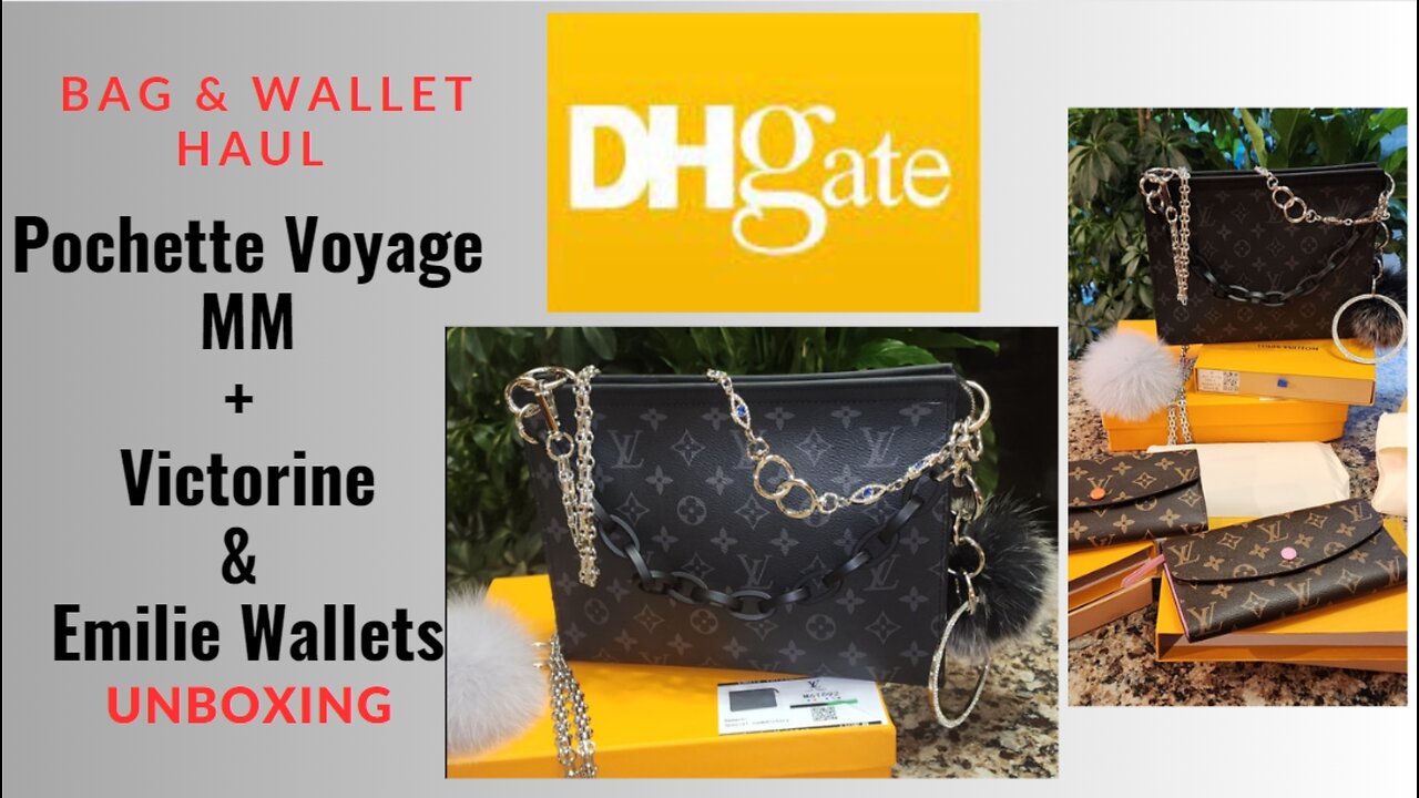 How to search on DHgate Louis Vuitton Wallets Haul 