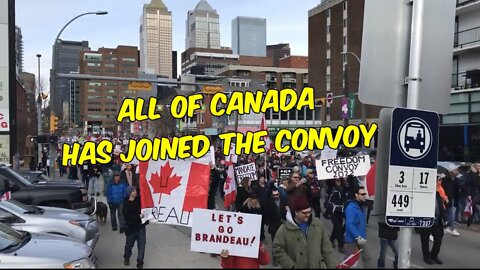 Cities across Canada join the Freedom Convoy!