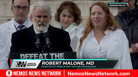 Dr Robert Malone full speech from Defeat The Mandates March in D.C. 1-23-2022