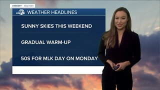 Clear and cool this weekend