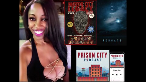 Prison City Podcast - Marcy RockerGirl Joins the Show as we Talk Pro Wrestling!