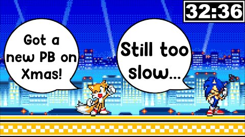 Playing Sonic Advance 2 as Tails Any% Speedrun in 32:36