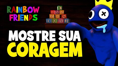 Qual monstro você seria em Raimbow Friends?