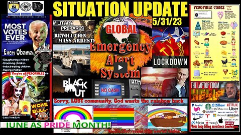 SITUATION UPDATE 5/31/23 (Election Fraud info and links in description)