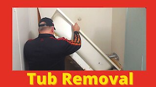 How To Remove A Mobile Home Bathtub