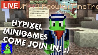 Bed Wars Update? Hypixel With Viewers! Minecraft Live Stream Exclusively on Rumble!