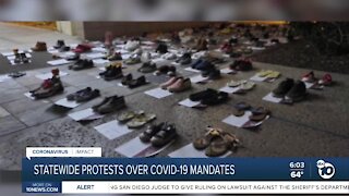 Parents protest COVID-19 mandates across CA