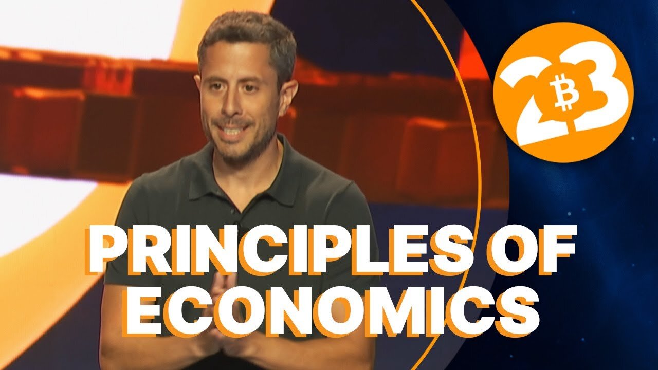 Saifedean Ammous Principles Of Economics At The Bitcoin Conference In Miami