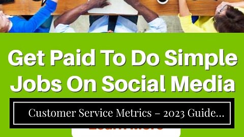 Customer Service Metrics – 2023 Guide and Free Template