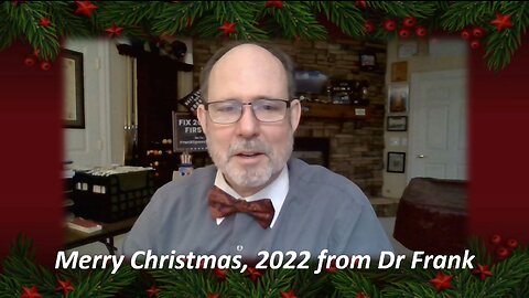 Dr Frank's Christmas Card to America