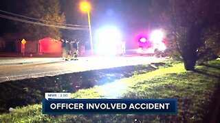 Multiple injured after multi-car crash involving two TPD officers