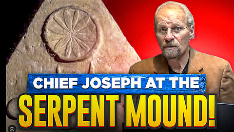 Chief Joseph At the Serpent Mound!