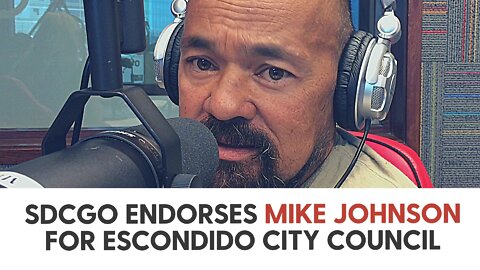 SDCGO Endorses Mike Johnson for Escondido City Council