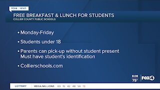 Collier County Public Schools offer free meals