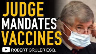 Ohio Judge Richard Frye Orders COVID-19 Vaccines During Criminal Sentencing
