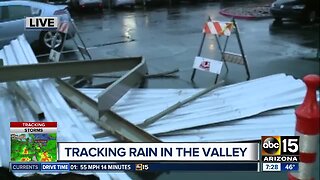 Storms cause damage around the Valley