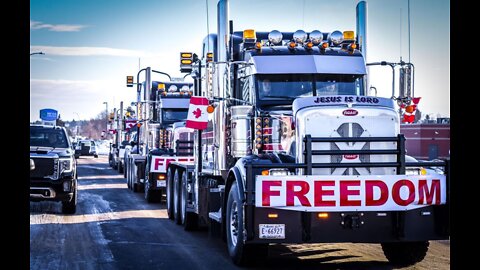 TRUDEAU SHUTS DOWN 39 TRUCKING FIRMS for participating in Freedom Convoy