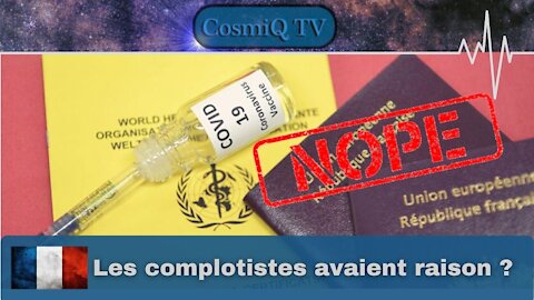 OMS avance la prudence concernant le Passeport Covid ? 16/03/2021