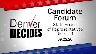 Denver Decides forum: State House District 1 Candidates