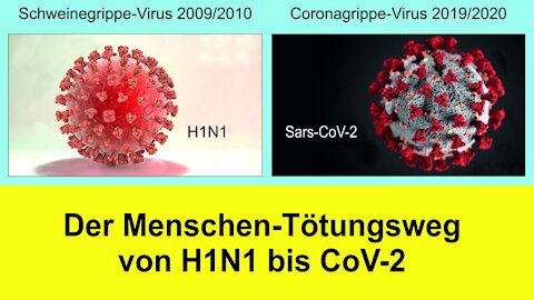 Der Menschen-Tötungsweg von H1N1 bis CoV-2