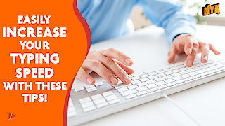 4 ways to increase your typing speed.