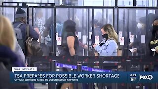 TSA preparing for increased summer travel during worker shortages