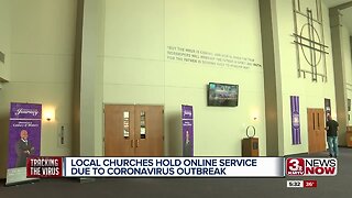 Local churches hold online service due to coronavirus outbreak