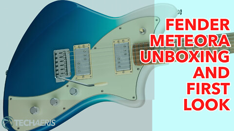Unboxing & First Look At The Fender Meteora Guitar