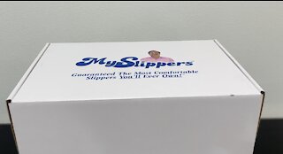 Unboxing My New Slippers from Mike Lindell and MyPillow!