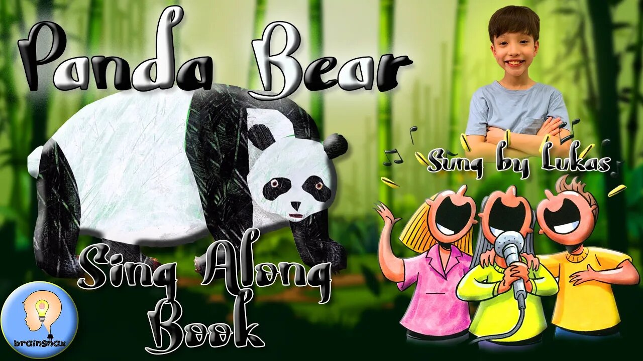 Panda Bear Song | Panda Bear, Panda Bear what do you see? | Sing Along Song