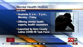 Kern County Latino Task Force launches mental health hotline