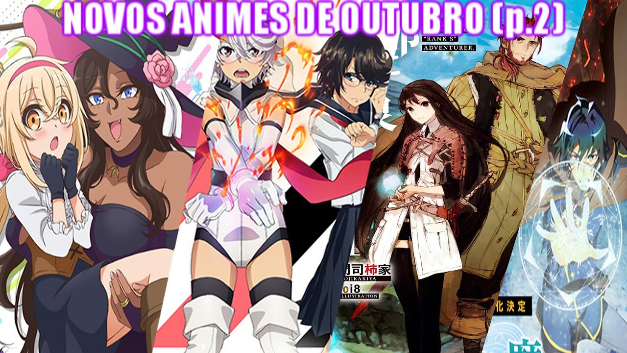 O melhor Guia de Animes da Temporada Outubro 2023 (Outono)