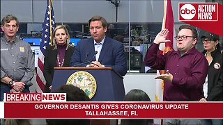 Governor DeSantis gives coronavirus update