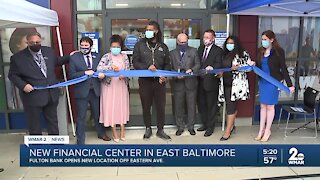 New financial center opens in East Baltimore