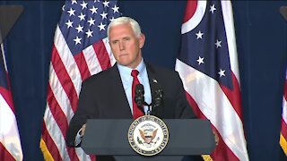 Vice President Mike Pence speaks in Cincinnati