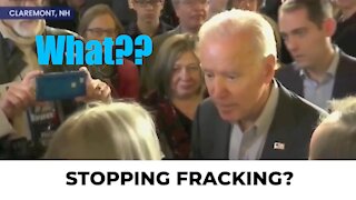 Joe Biden Says Ban Fracking